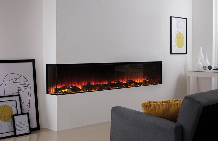 Електрокамін British Fires New Forest 2400 Electric Fire - 2400 мм New Forest 2400 фото